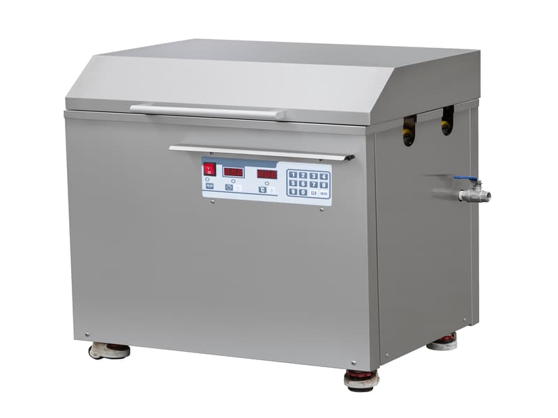 Stainless steel anilox roller ultrasonic cleaner with heating system