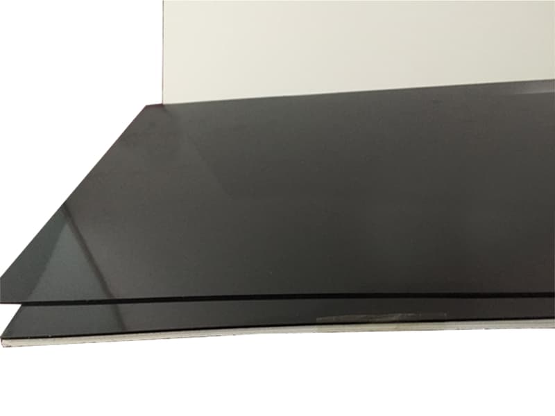 Raw 1.7mm digital CTP photopolymer flexo plates with black LAMS laser ablatable mask layer ready for computer-to-plate imaging